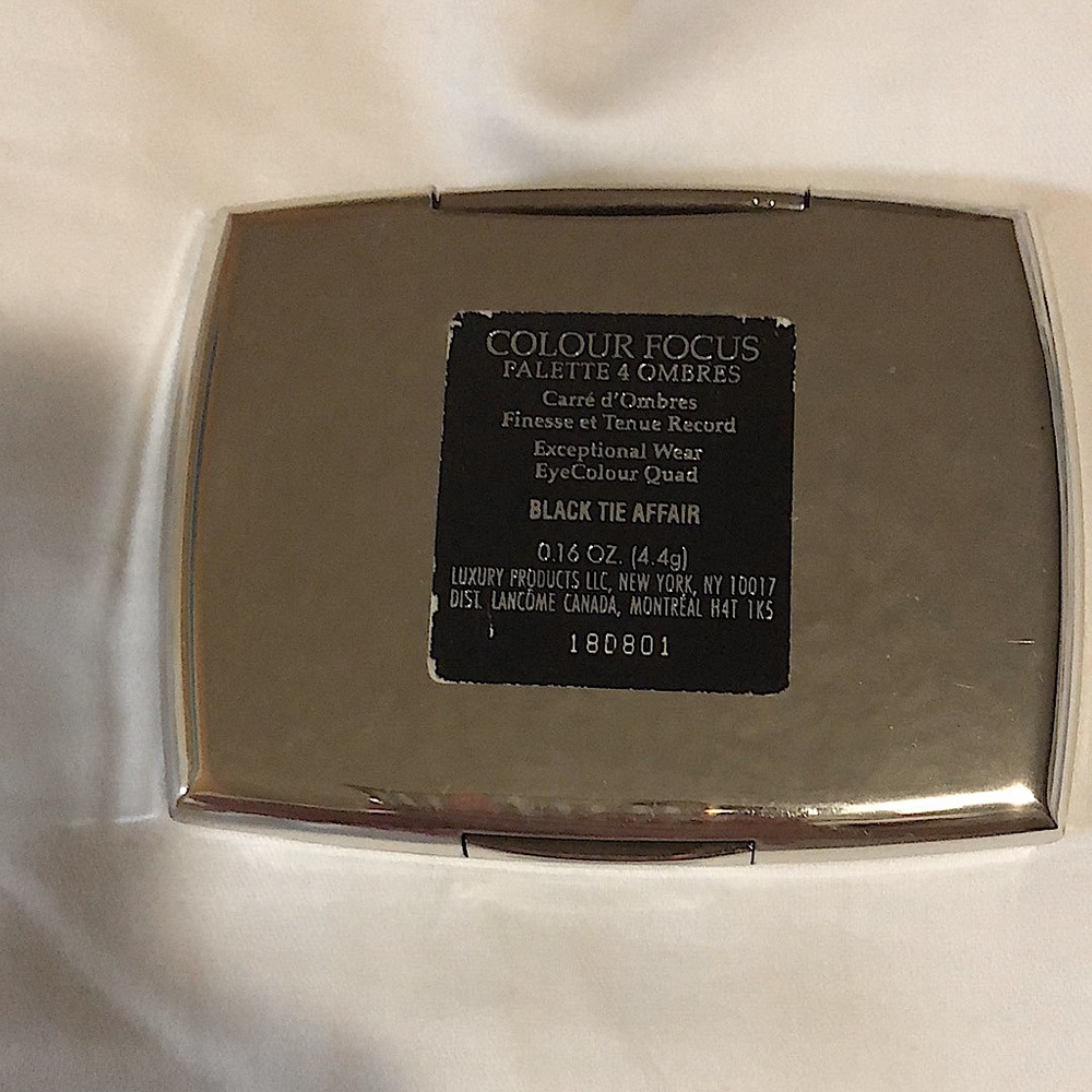 Landcome Paris color focus palette 4 ombré black tie affair - Picture 5 of 5